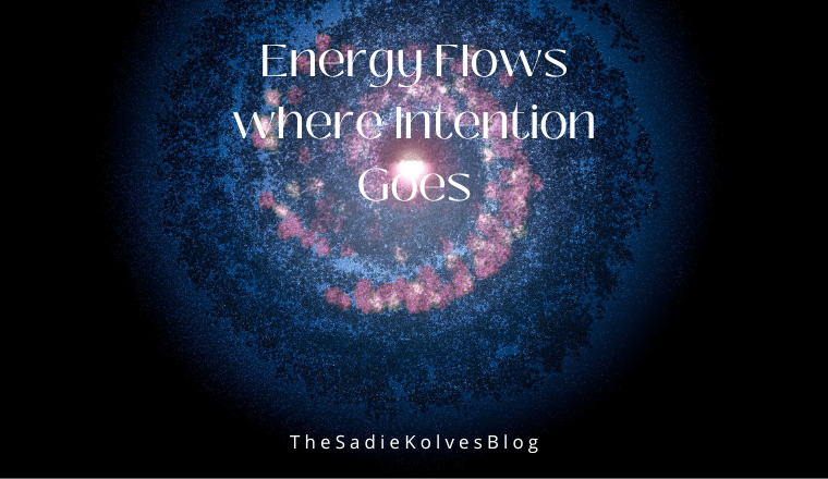 Where attention goes..energy Flows