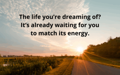 Setting  yourself up for the life you want