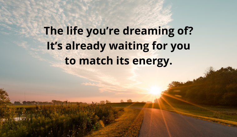 Setting  yourself up for the life you want