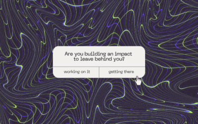 What kind of impact do you want to make