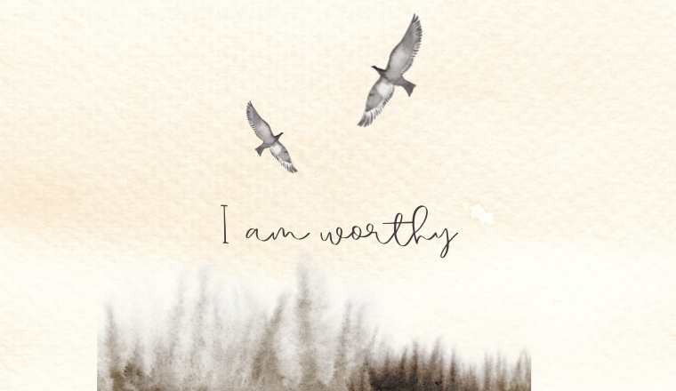The lie that makes you feel unworthy
